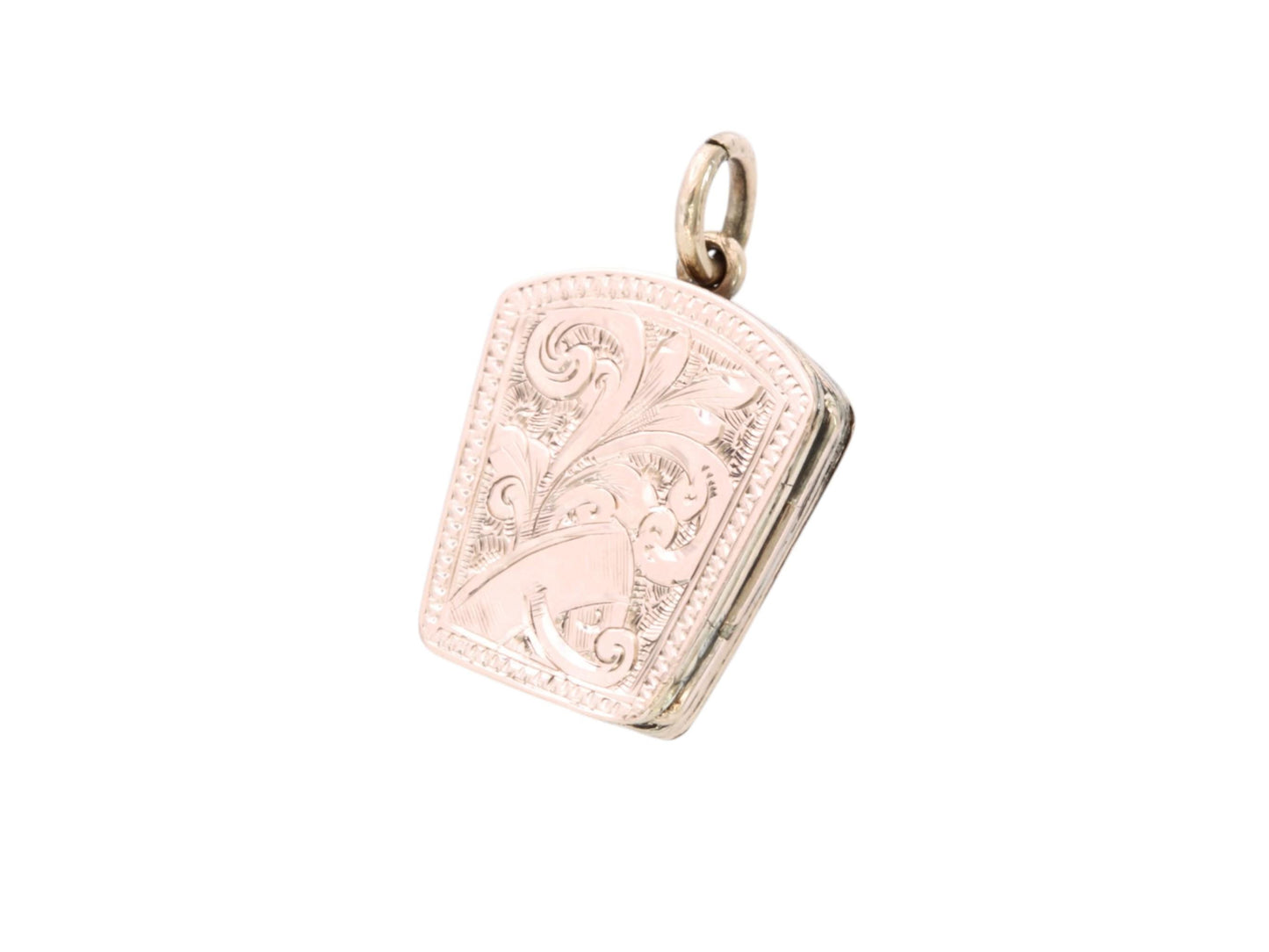 Antique 9ct Gold Compass Locket, c.1890