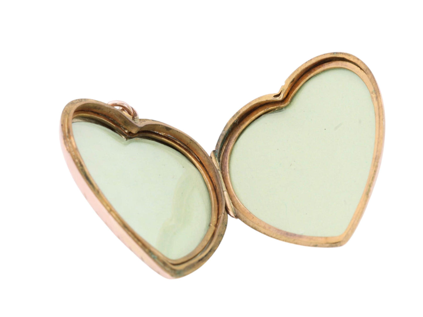 Antique 9ct Gold Large Heart Locket
