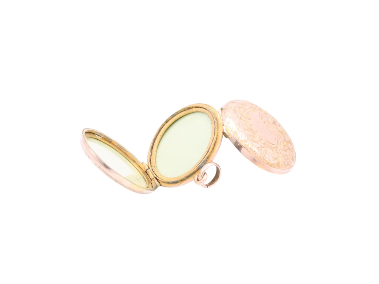 Antique 9ct Gold Triple Chased Locket