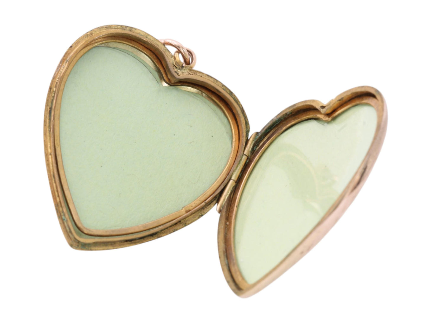 Antique 9ct Gold Large Heart Locket