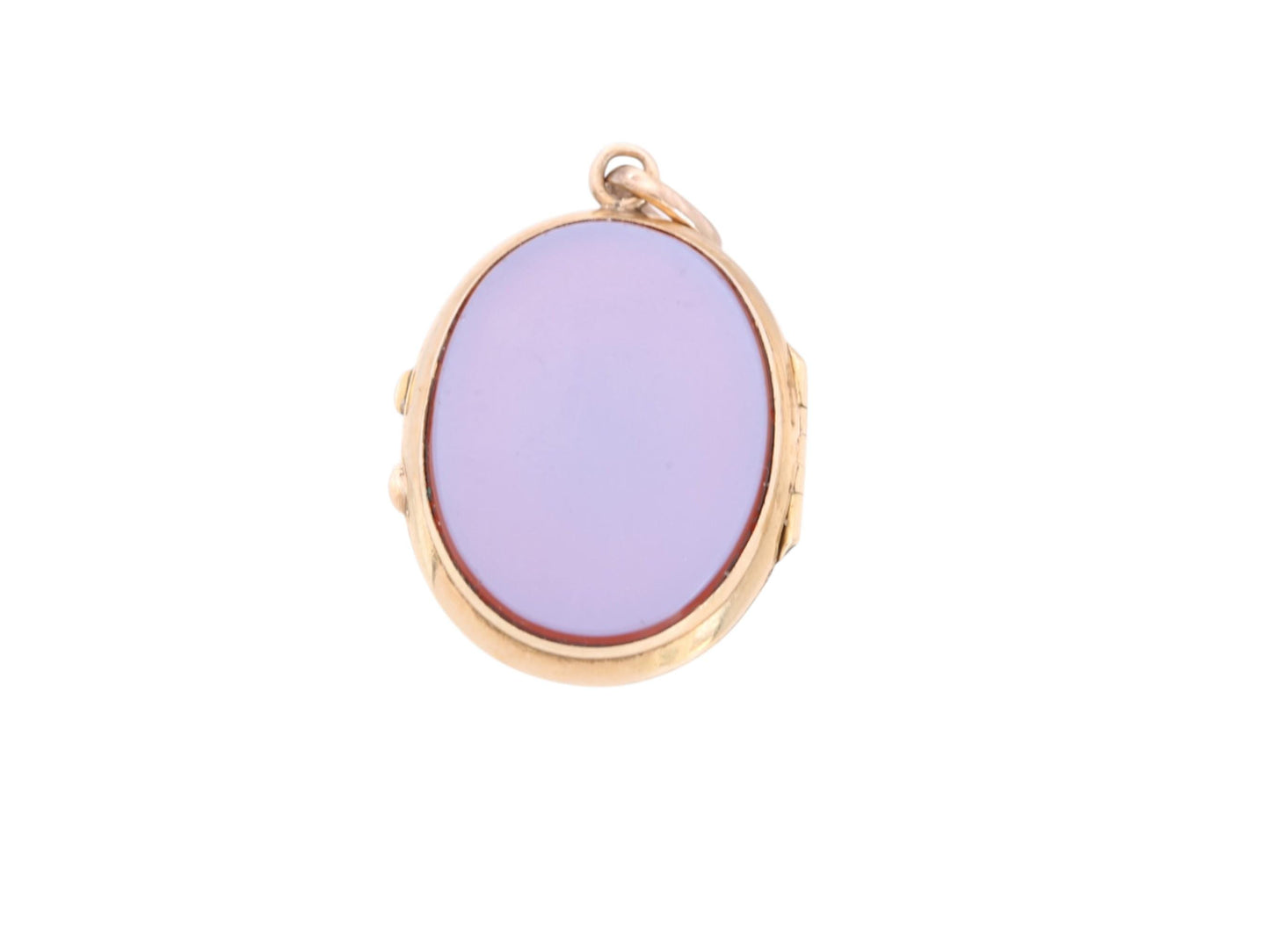Antique 15ct Gold Sardonyx Shield Locket