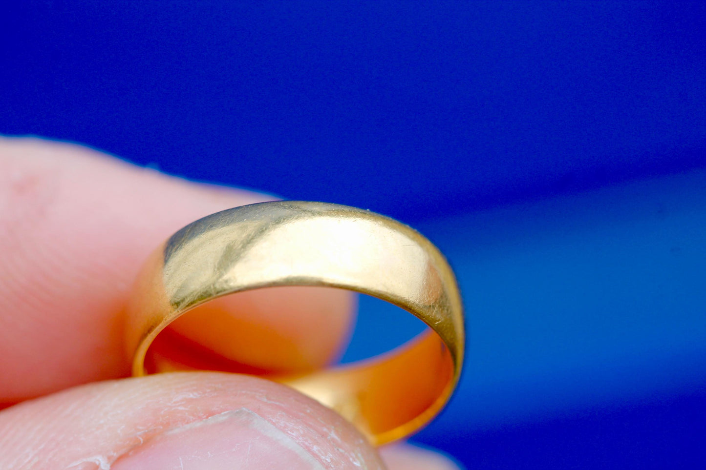 Antique 22ct Gold Band Ring, 1920