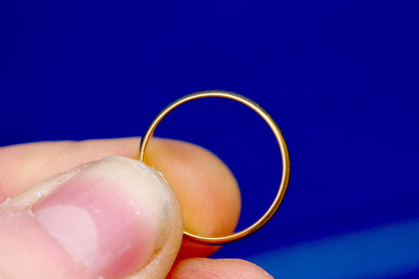 Antique-22ct-Gold-Band-Ring,-1920