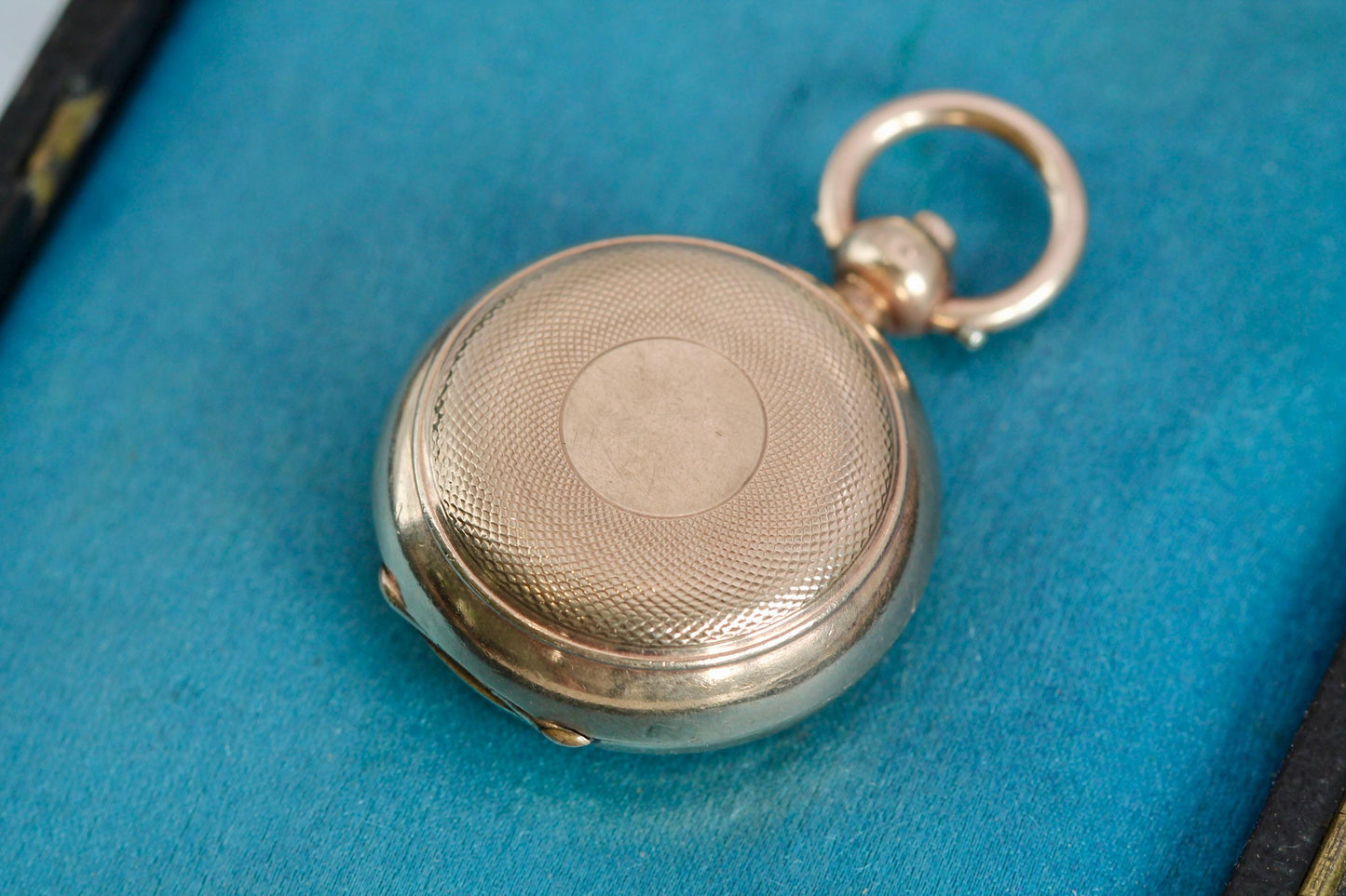 Antique 9ct Rolled Gold Sovereign Case Holder A.L.D. Dennison, c.1900