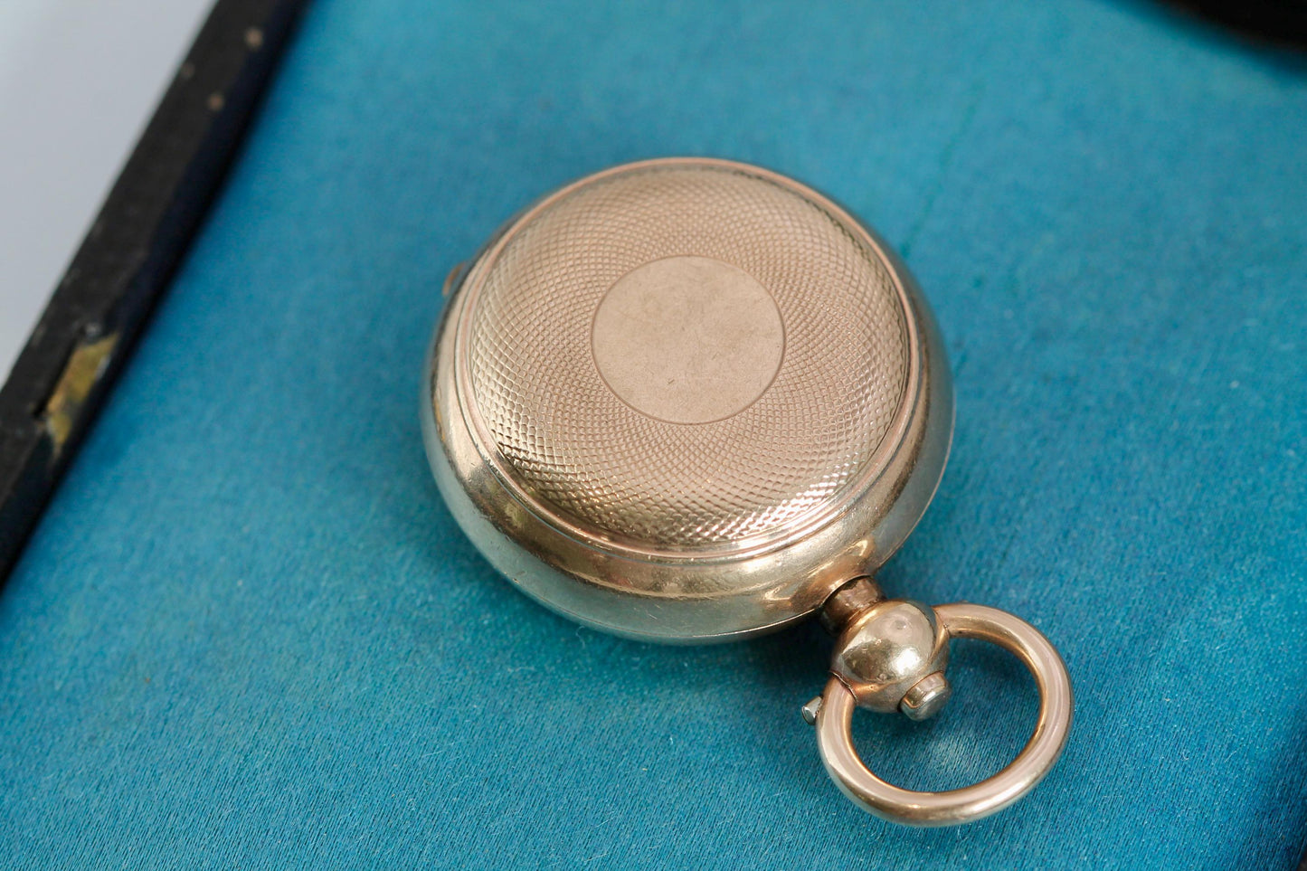 Antique 9ct Rolled Gold Sovereign Case Holder A.L.D. Dennison, c.1900