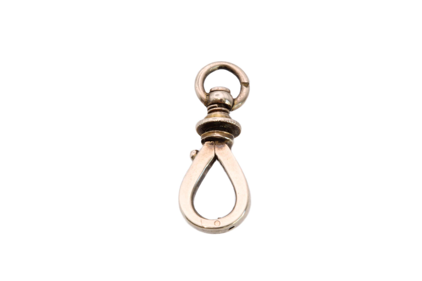 Antique 9ct Gold Hinged Opening Dog Clip Clasp