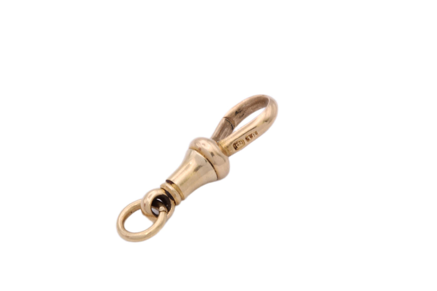 Antique 18ct Gold Dog Clip Clasp