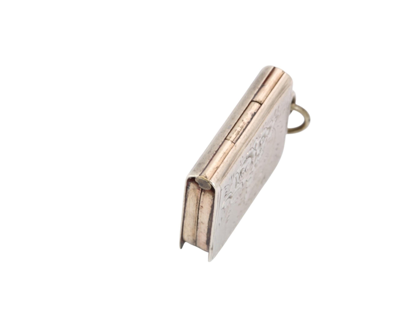 Antique 9ct Gold Book-Shaped Locket, c.1890