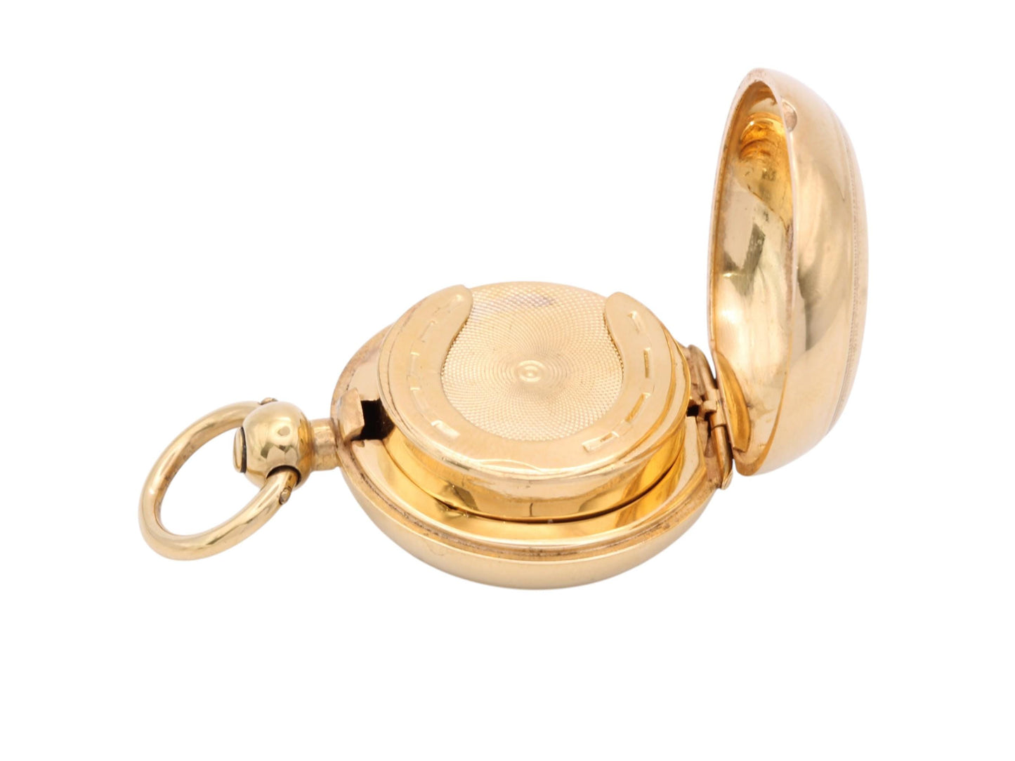 Antique 9ct Gold Filled Sovereign Case A.L. Dennison, c.1900