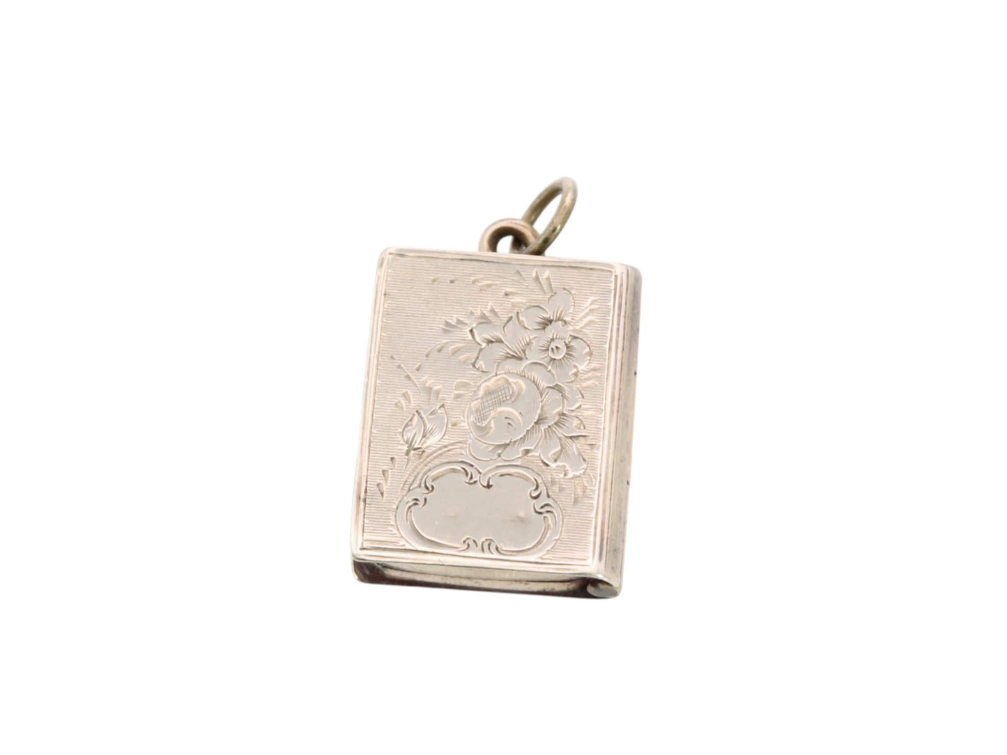 Antique 9ct Gold Book-Shaped Locket, c.1890