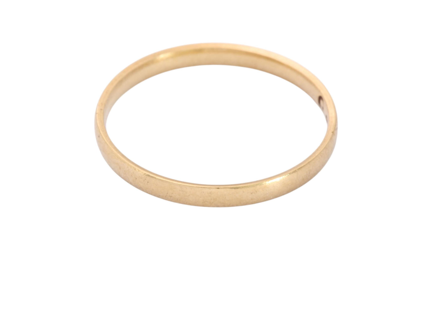Antique-22ct-Gold-Wedding-Band-|-Glasgow-Scottish-Provincial-|-Victoria-Duty-Mark