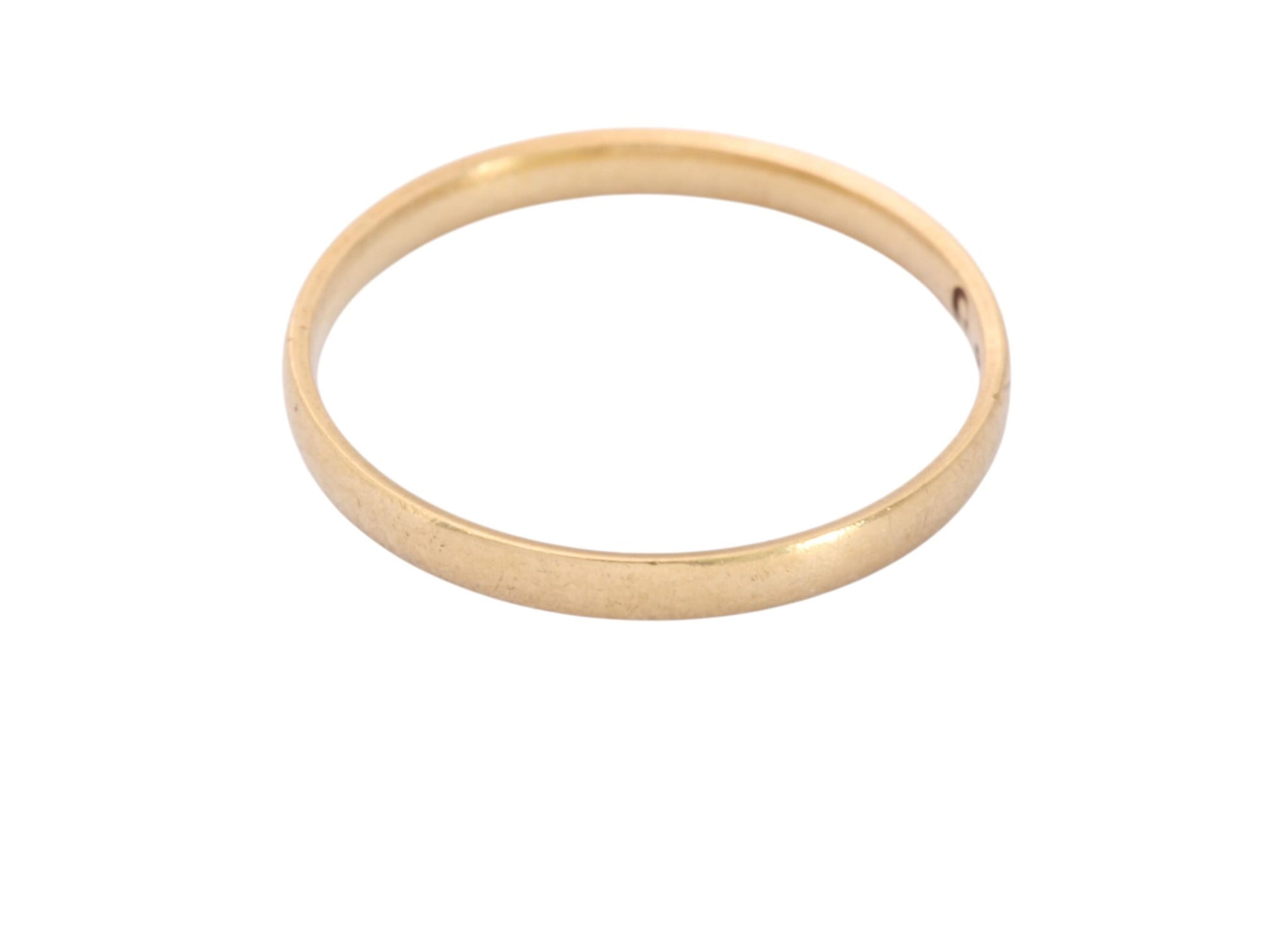 Antique-22ct-Gold-Wedding-Band-|-Glasgow-Scottish-Provincial-|-Victoria-Duty-Mark