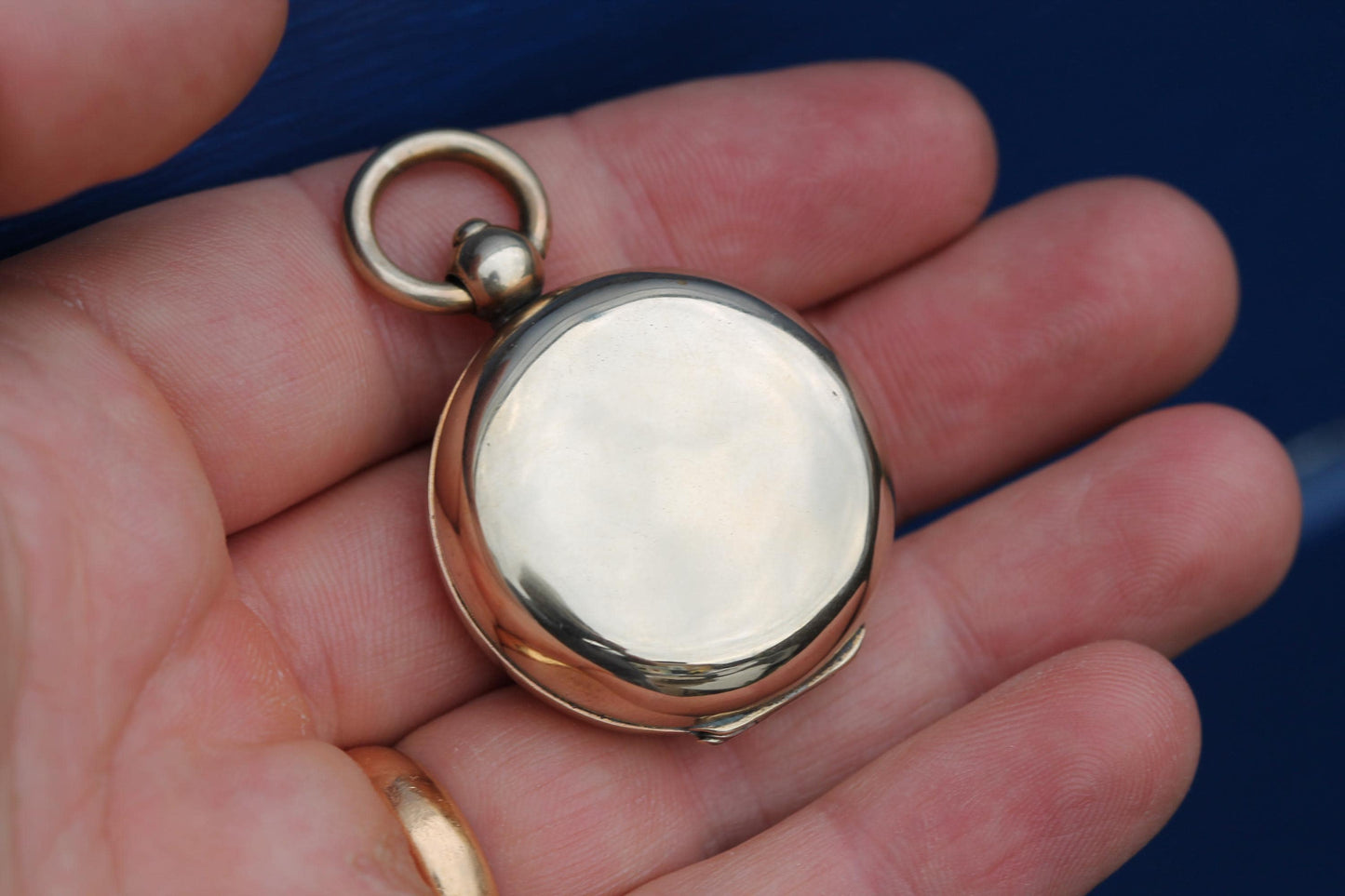 Antique 18ct Gold Filled Sovereign Case | Sovereign Holder | Pocket Watch Fob
