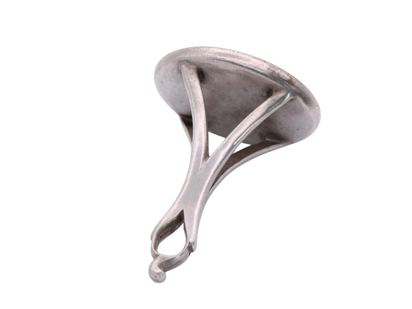 Georgian Sterling Silver Fob Seal | Intaglio Seal | Antique Watch Fob