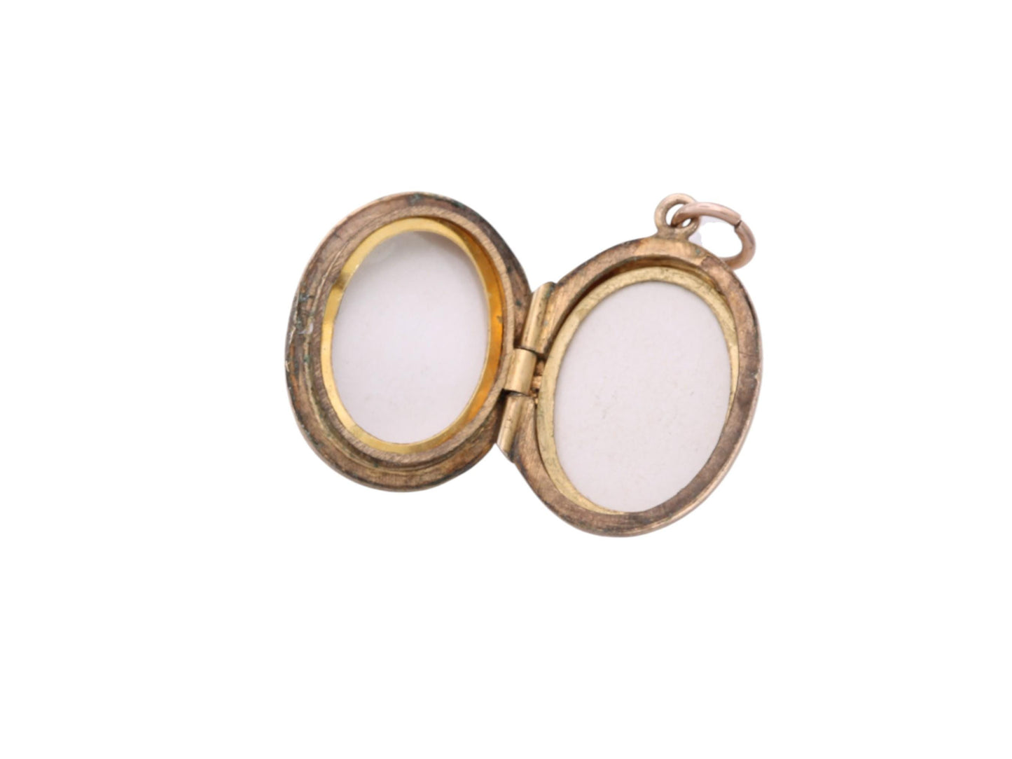 Vintage 9ct Gold Locket | Art Deco Sunburst Design