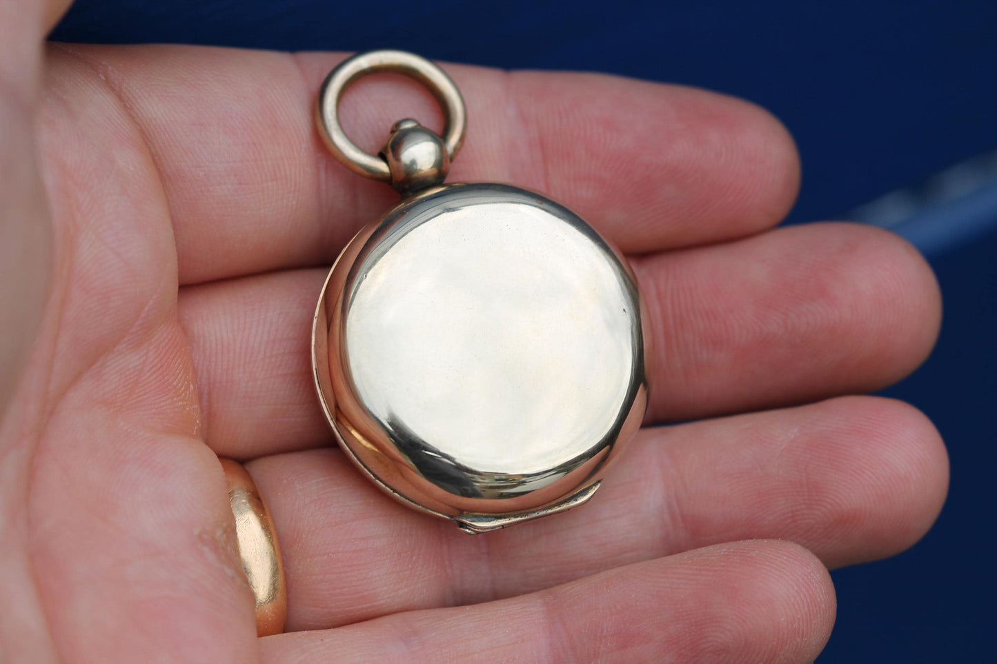 Antique 18ct Gold Filled Sovereign Case | Sovereign Holder | Pocket Watch Fob