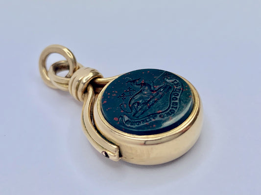 18ct-gold-edwardian-spinner-watch-fob