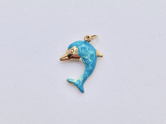 vintage-9ct-gold-dolphin-charm
