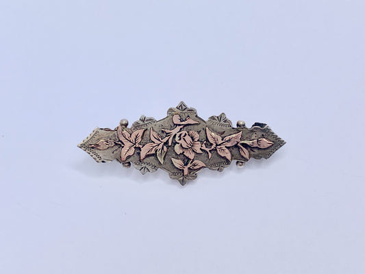 antique-silver-gold-victorian-brooch