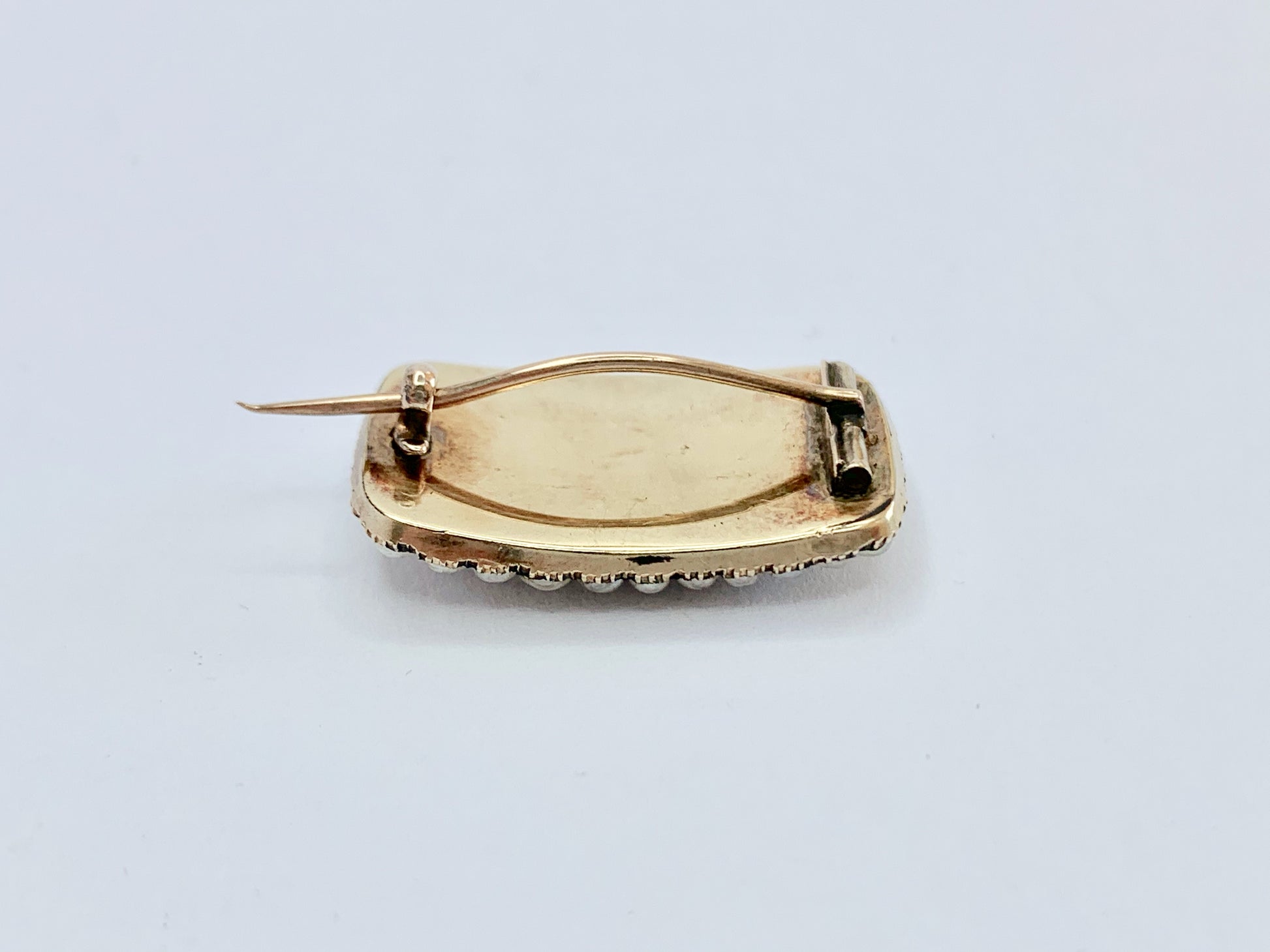 georgian-gold-and-pearl-mourning-brooch