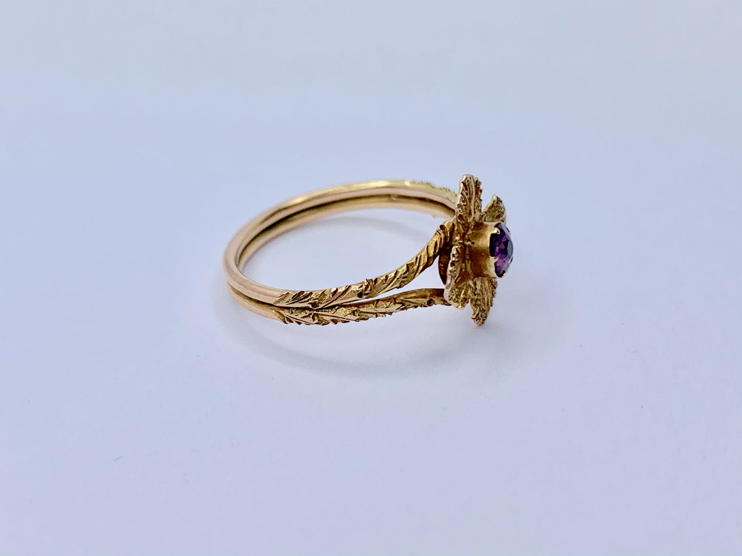 antique-victorian-18ct-gold-amethyst-ring