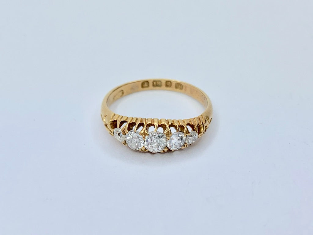 18ct-antique-gold-victorian-diamond-ring