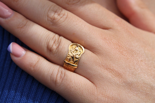 edwardian-18ct-gold-decorative-ivy-buckle-ring-1903