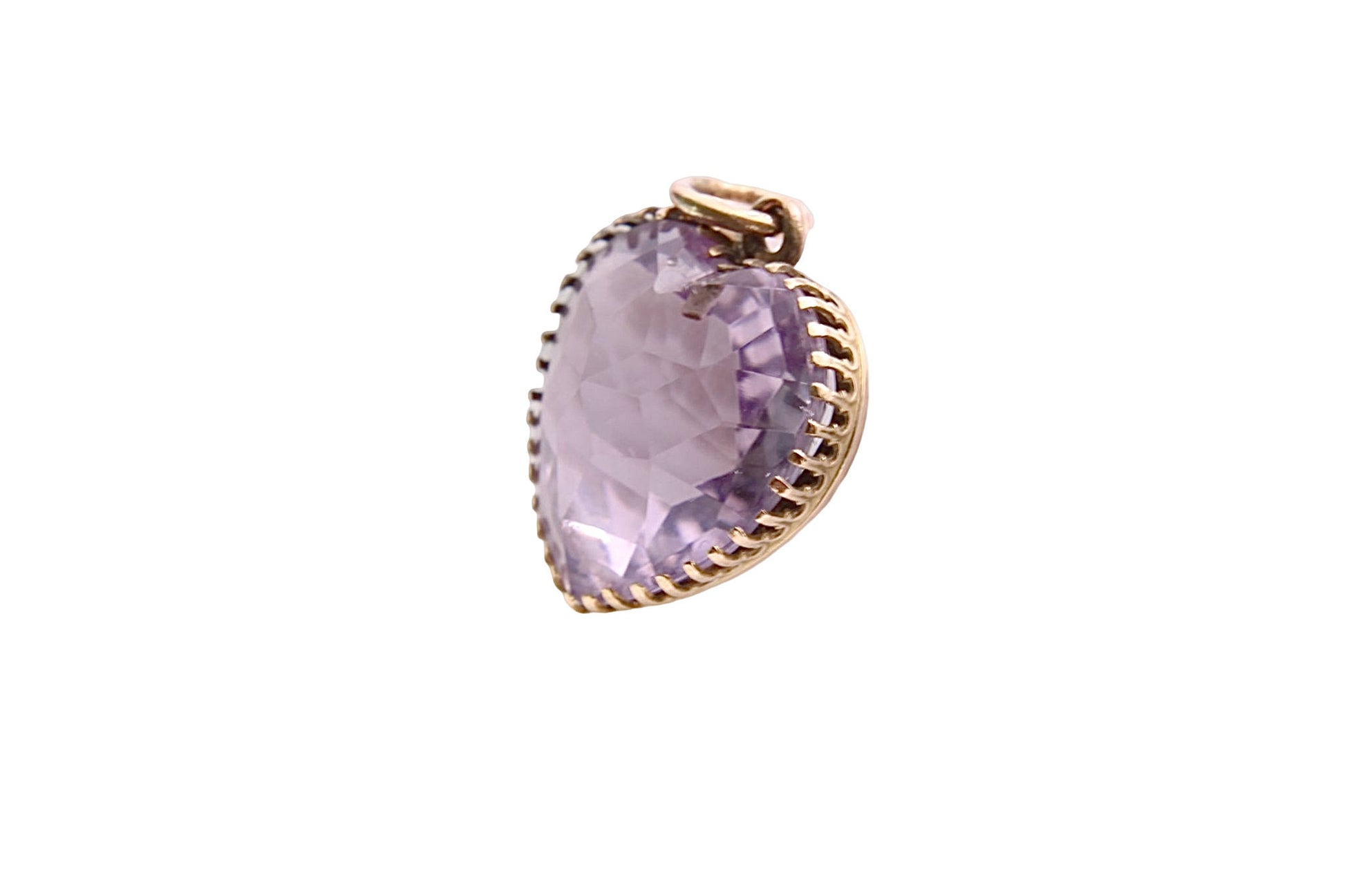 antique-victorian-9ct-gold-amethyst-heart-pendant