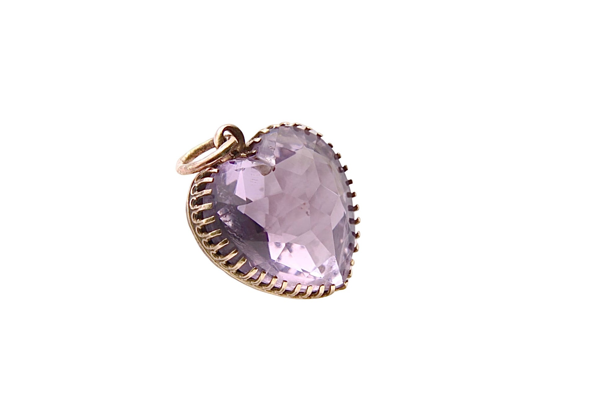 antique-victorian-9ct-gold-amethyst-heart-pendant