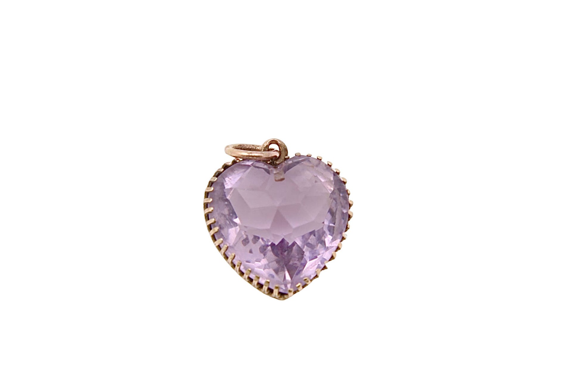 antique-victorian-9ct-gold-amethyst-heart-pendant