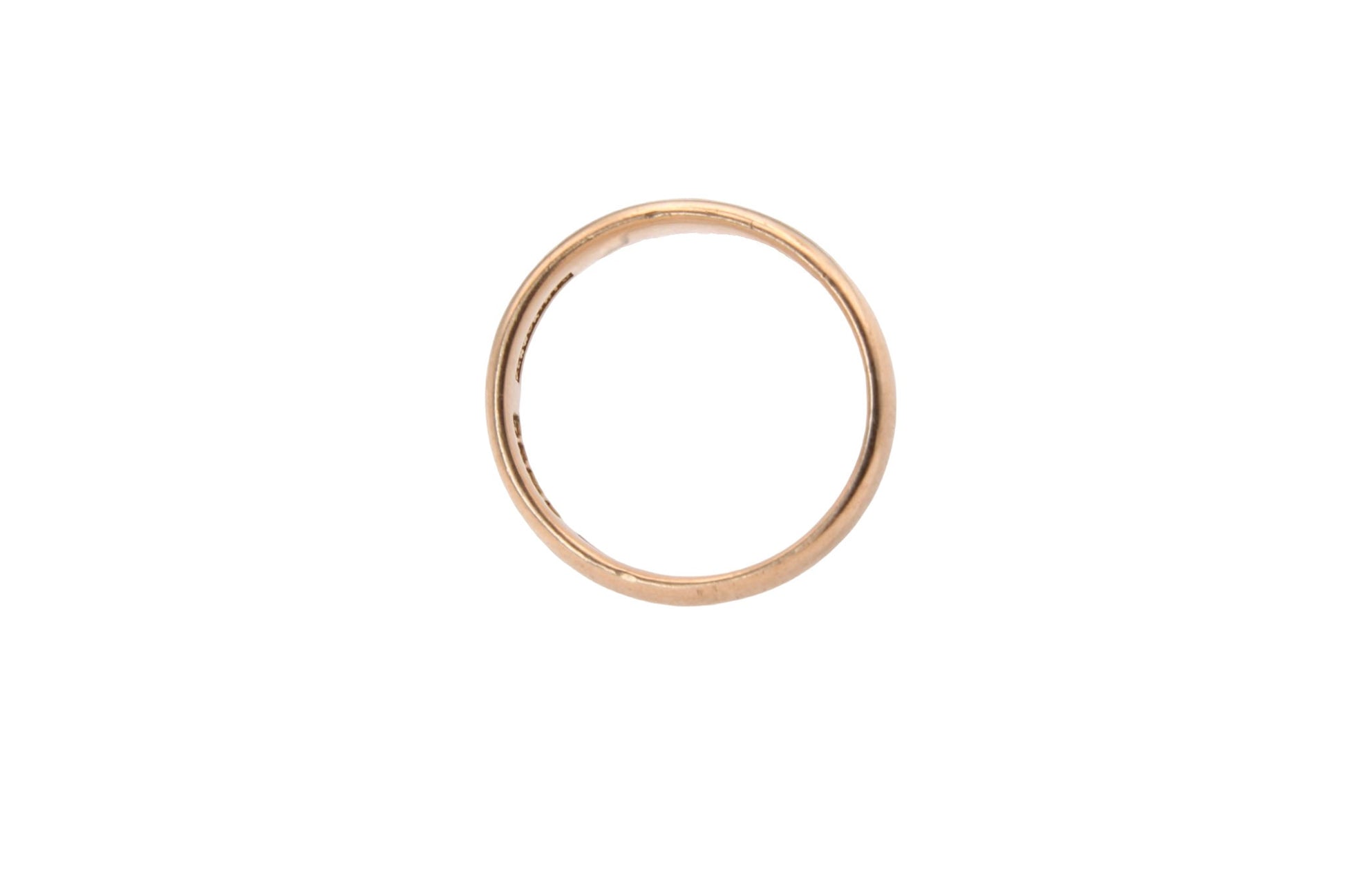 antique-22ct-rose-gold-d-shape-wedding-band-ring-4-5mm-6-1g