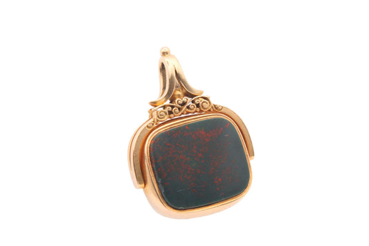 antique-victorian-18ct-gold-bloodstone-carnelian-spinner-fob