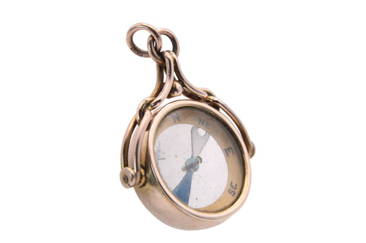 antique-edwardian-9ct-rose-gold-compass-fob-pendant