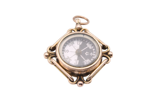antique-9ct-rose-gold-compass-carnelian-pendant-fob-1903