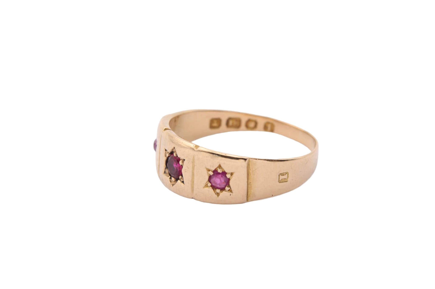 antique-victorian-18ct-gold-ruby-gypsy-ring-1884