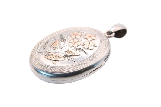antique-victorian-silver-and-gold-forget-me-not-locket
