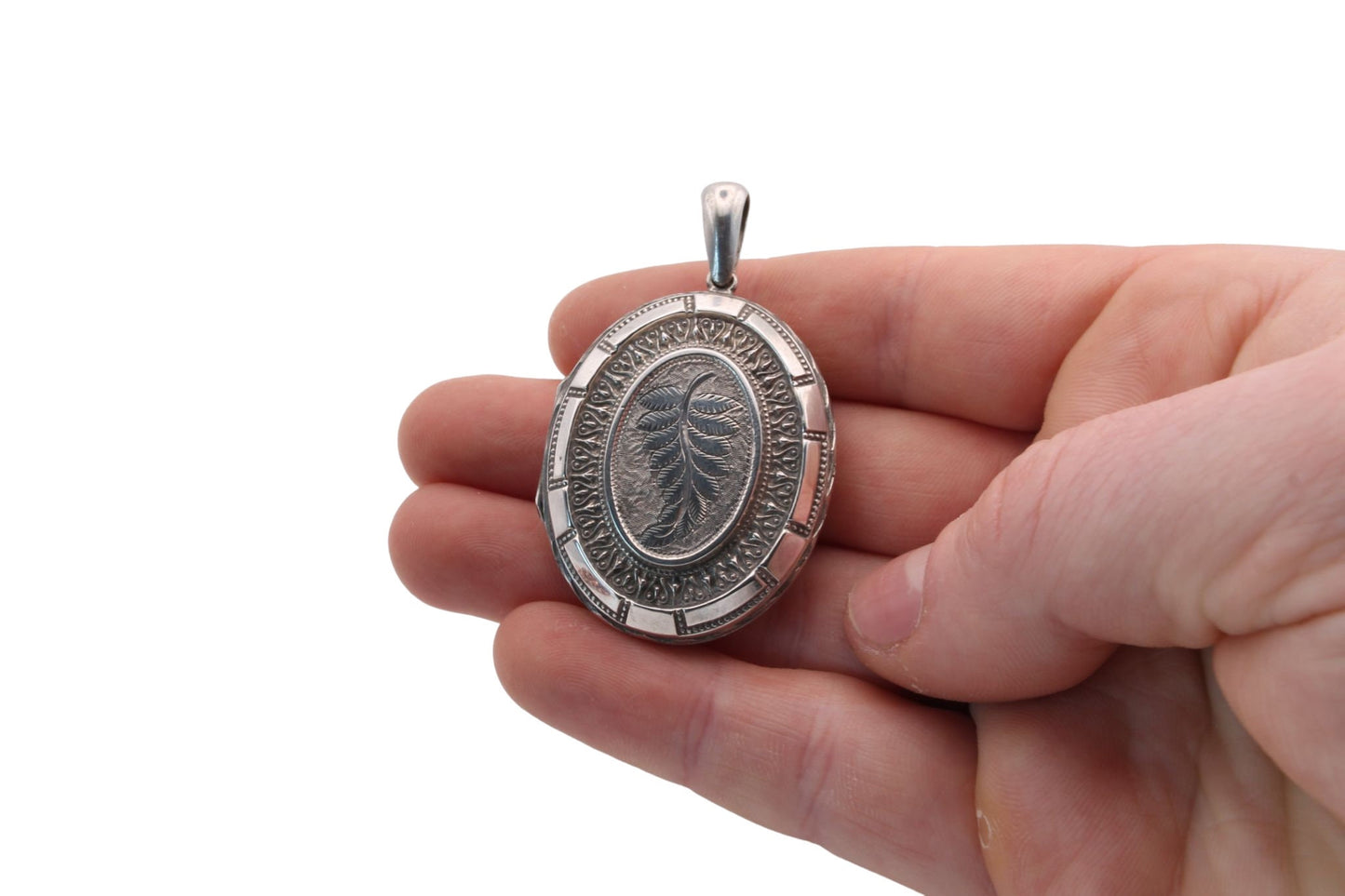 Antique Victorian Silver Locket
