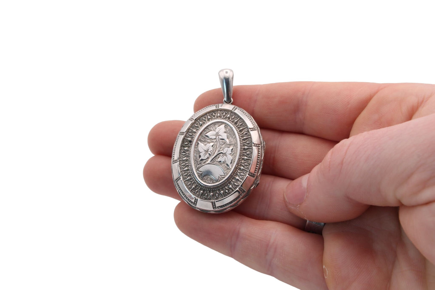 Antique Victorian Silver Locket