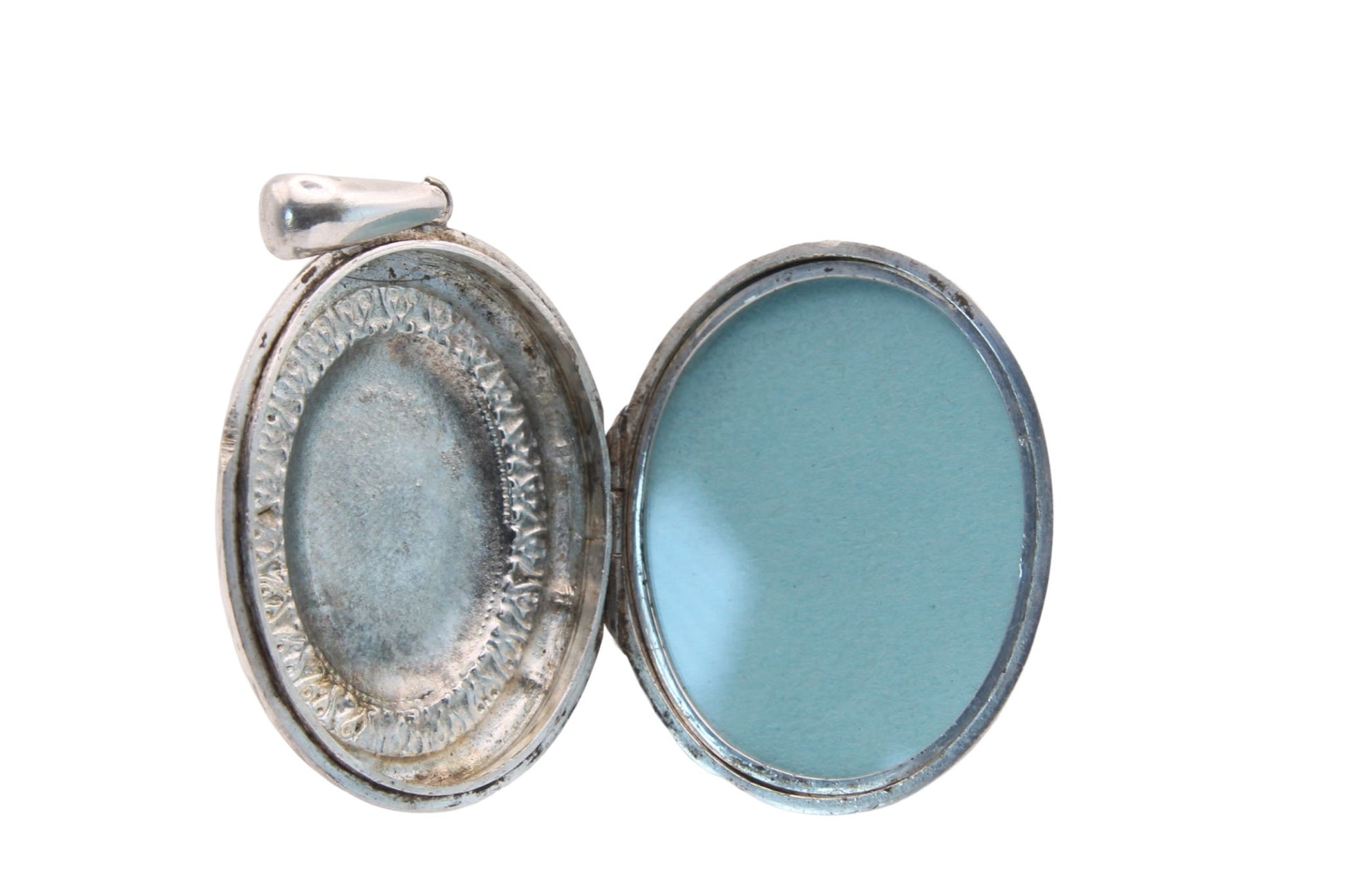 Antique-Victorian-Silver-Locket
