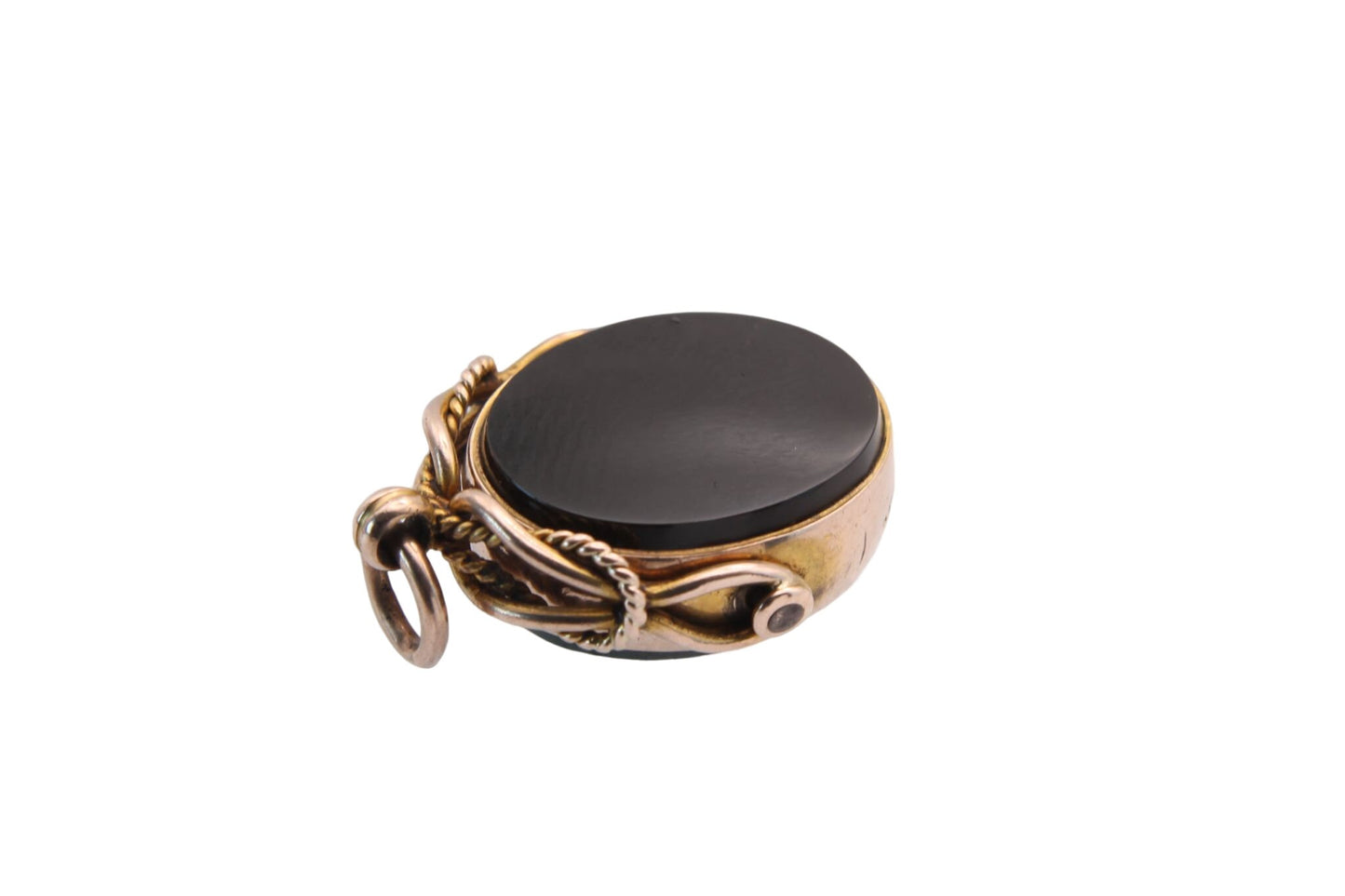 antique-9ct-gold-bloodstone-onyx-spinner-fob-pendant