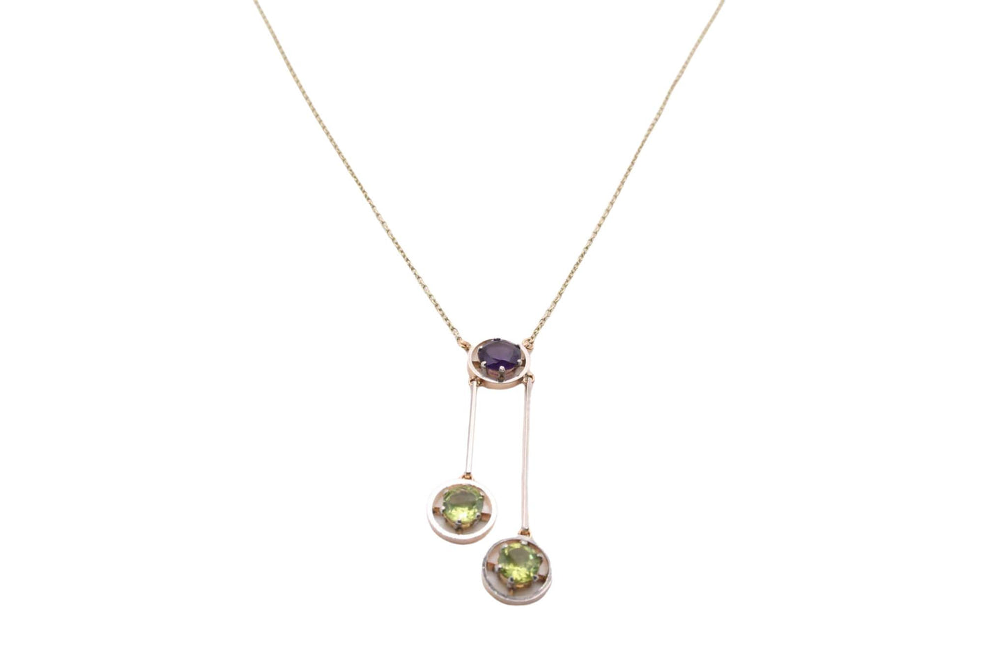 antique-edwardian-15ct-gold-amethyst-peridot-negligee-necklace