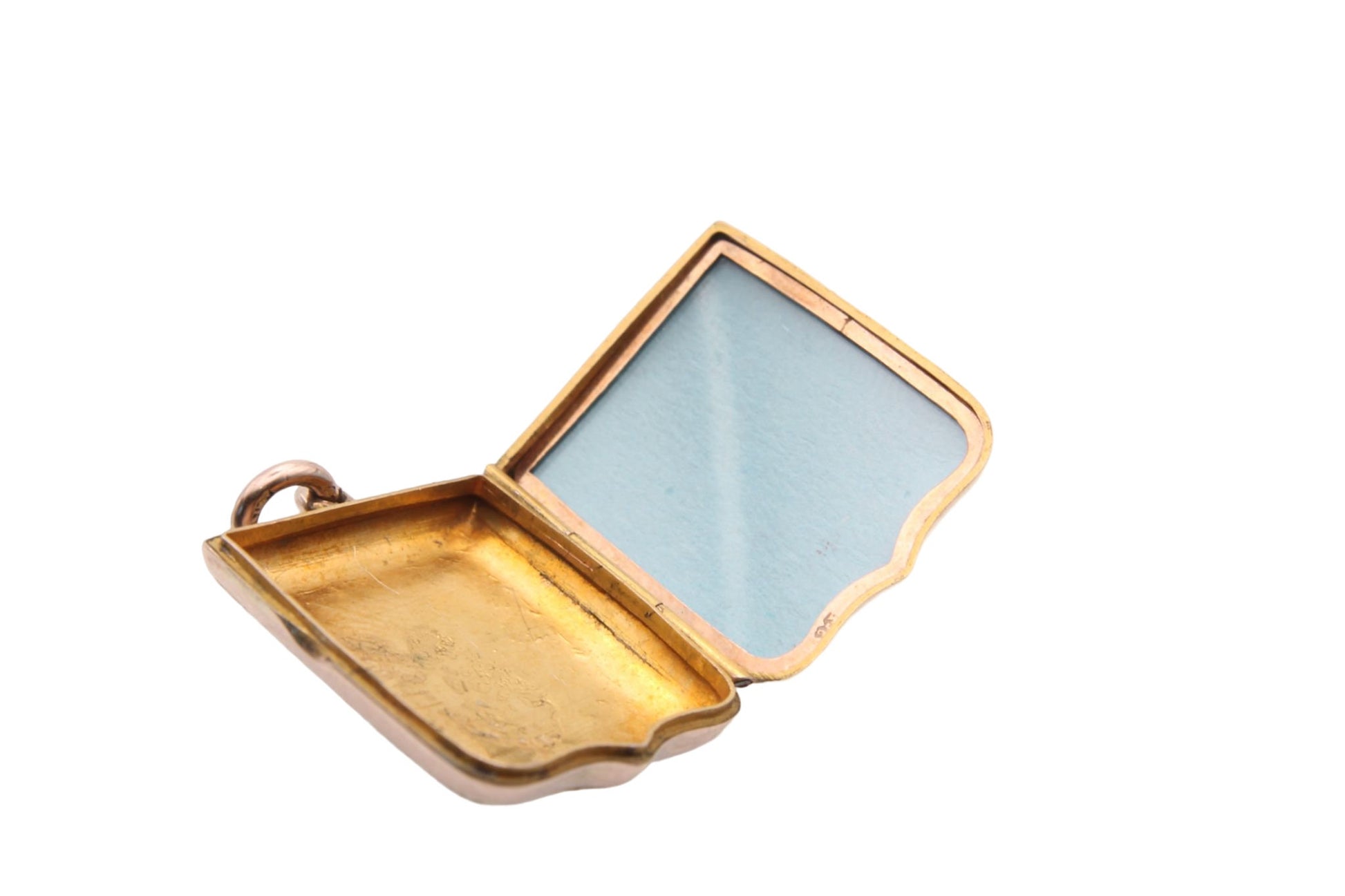 antique-victorian-9ct-gold-forget-me-not-shield-shaped-locket-1891