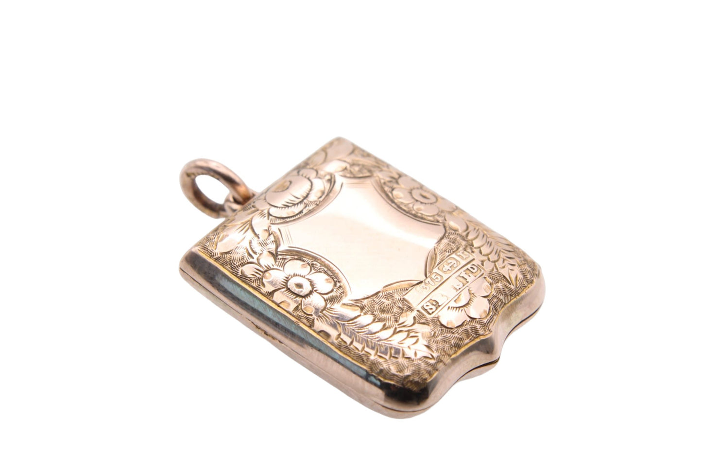 antique-victorian-9ct-gold-forget-me-not-shield-shaped-locket-1891