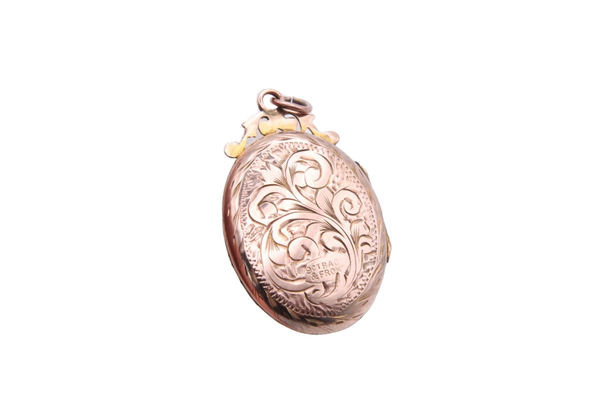 antique-9ct-gold-foliate-locket