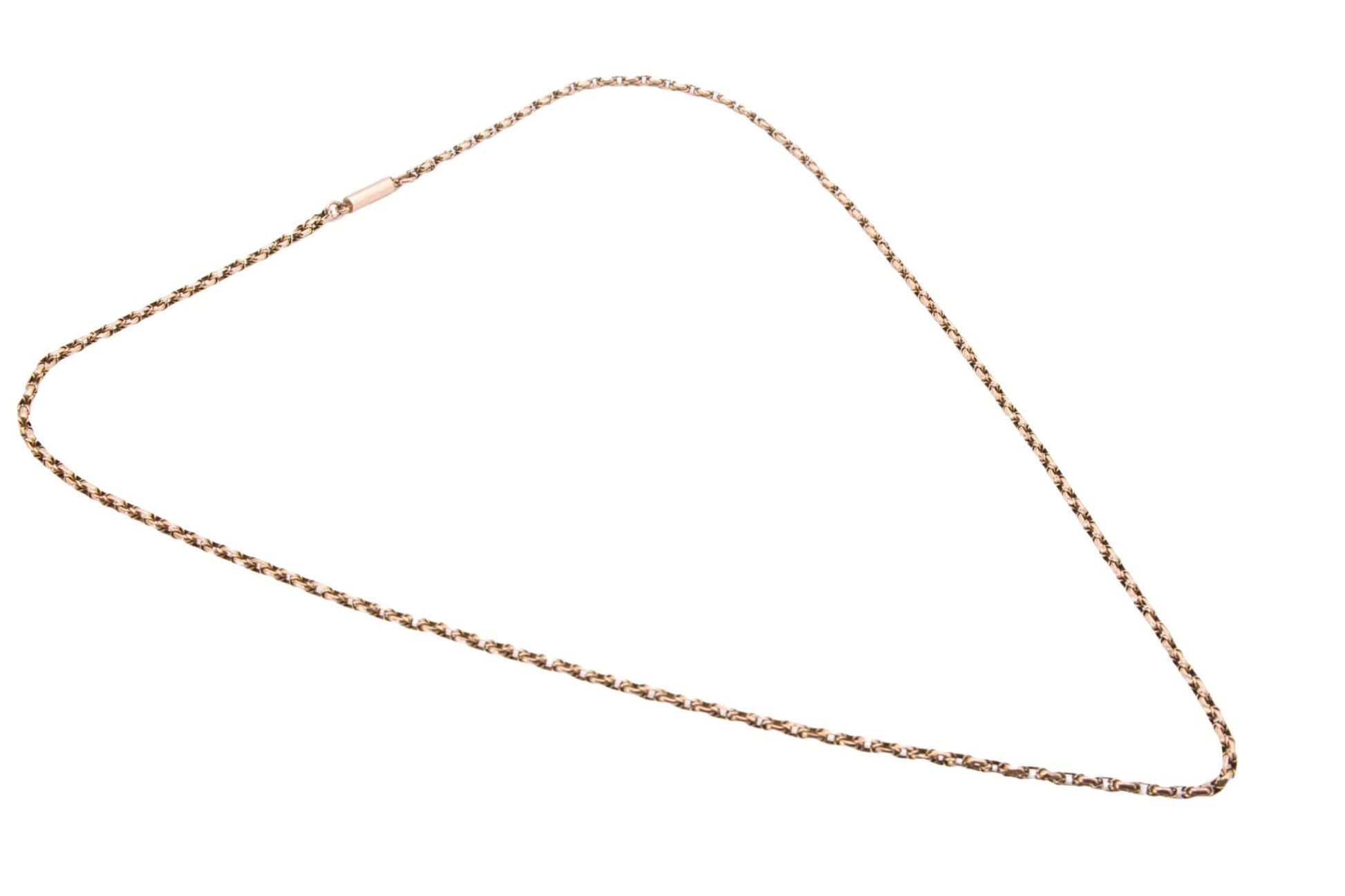 antique-9ct-gold-fancy-link-necklace-18-5