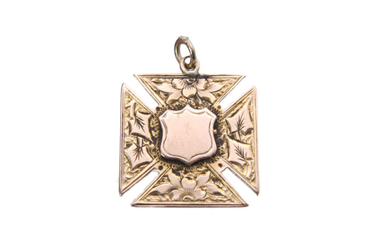 antique-edwardian-9ct-gold-pendant