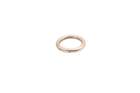 Antique 9ct Rose Gold Hinged Bolt Ring