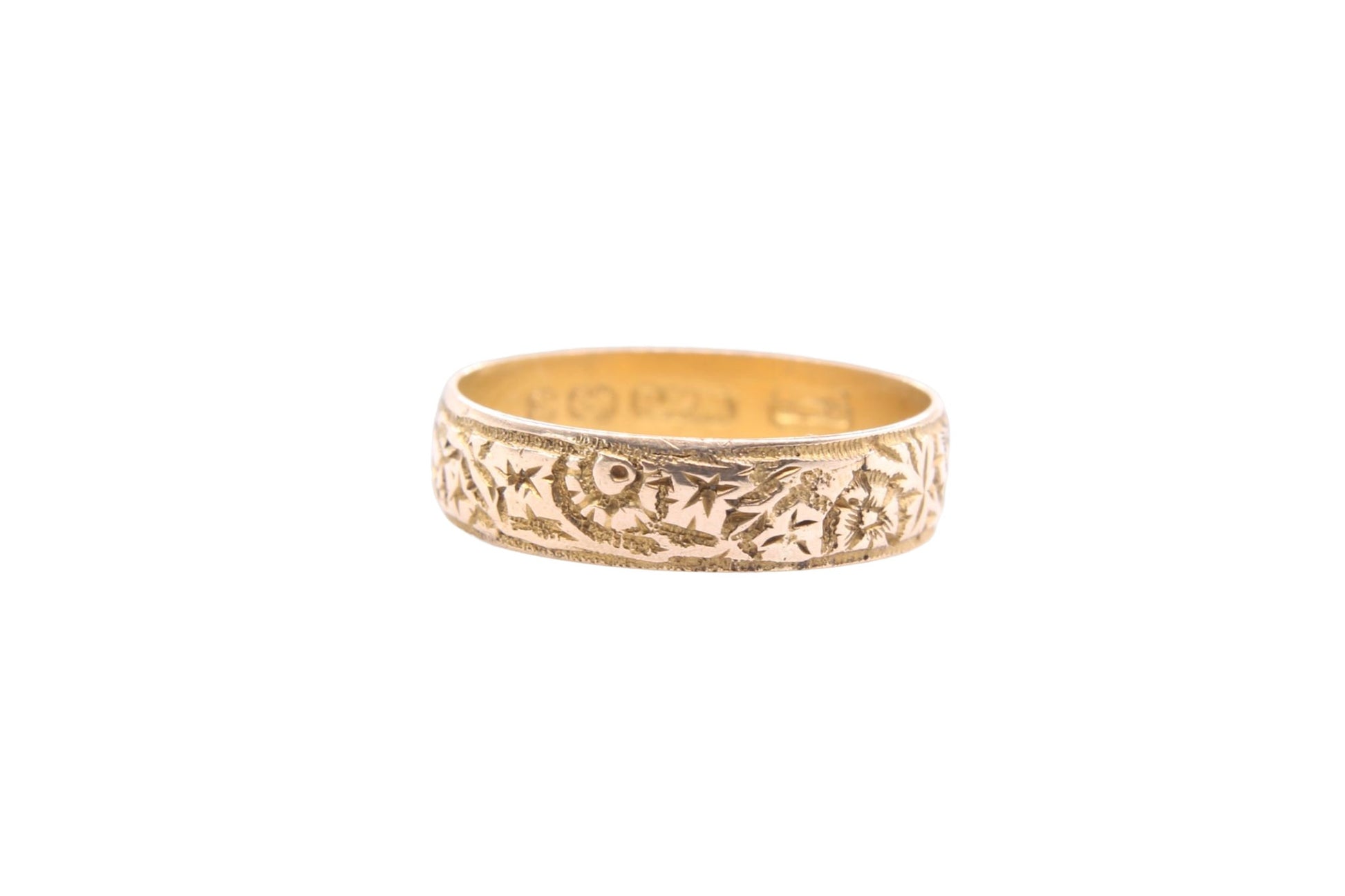 antique-victorian-floral-chased-18ct-gold-ring-1897