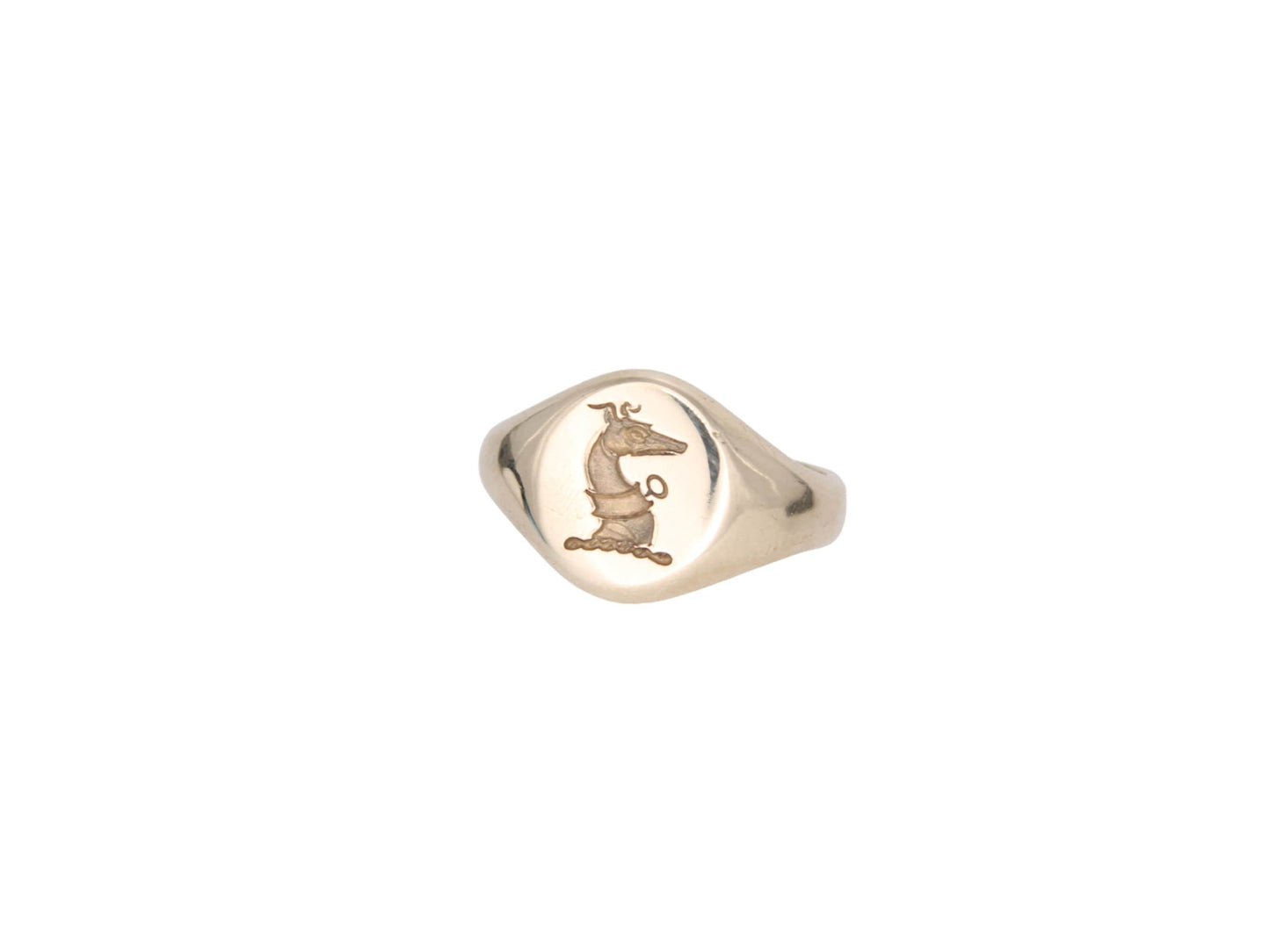 vintage-9ct-yellow-gold-greyhound-crest-intaglio-signet-ring