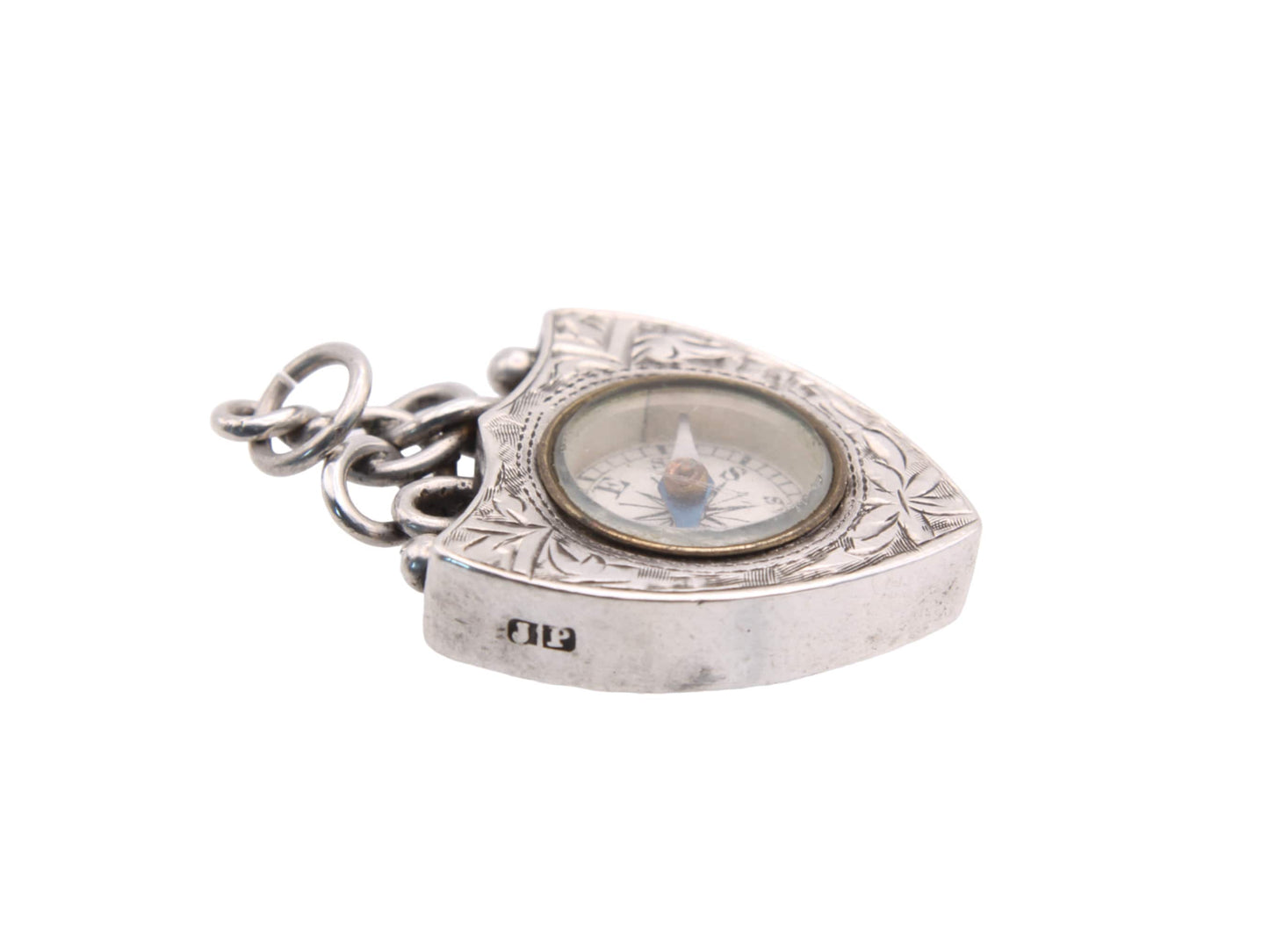 antique-victorian-silver-shield-compass-pendant